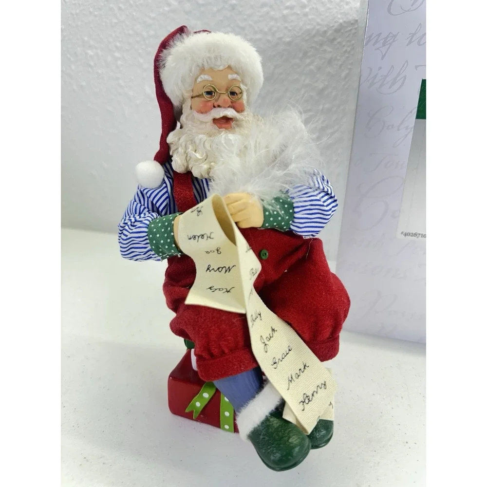 Department 56 Clothtique Possible Dreams Santa Clause Is Coming To Town 4026710D